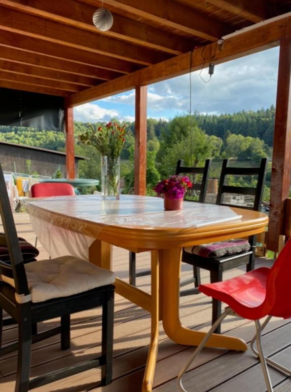 Grosse Und Helle 3 Zi Wohnung In Lossburg-Betzweiler, Schwarzwald ภายนอก รูปภาพ